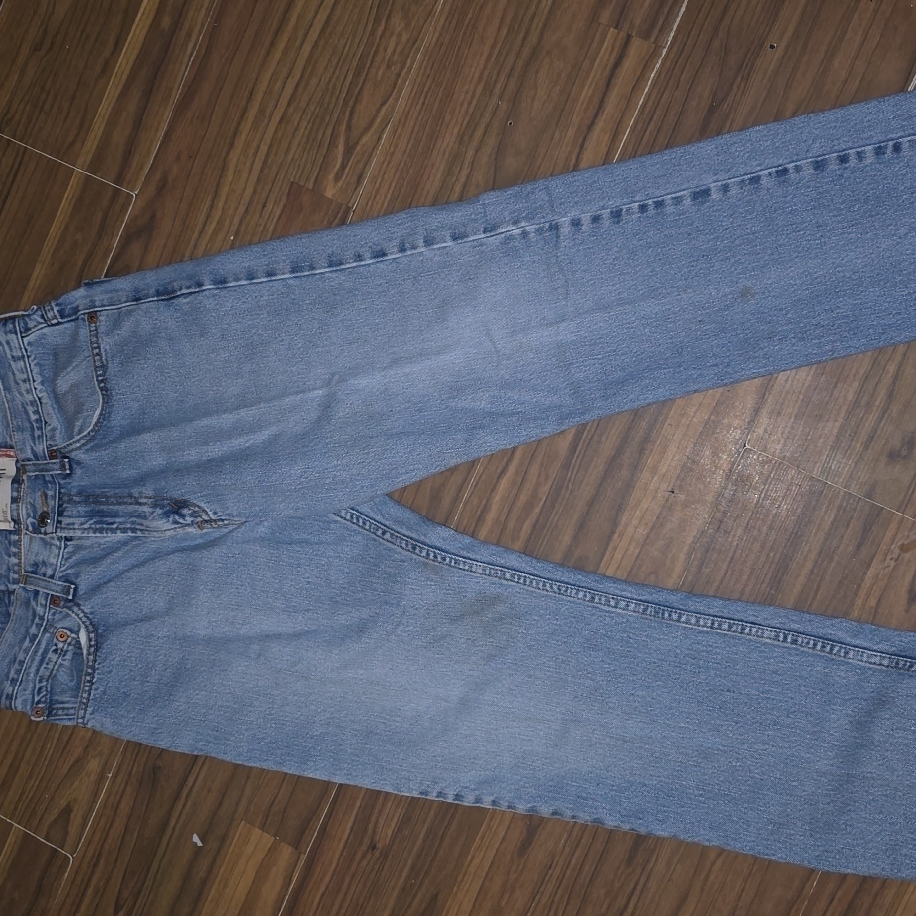 Levi's Men's 505 Relaxed Fit Light Wash Blue Jeans Size 3130